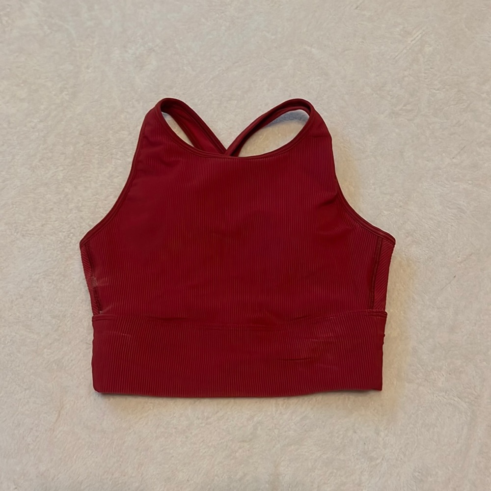 Athletic crop top